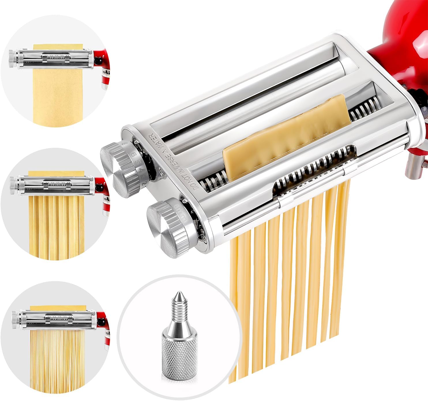 Commercial Kitchen Products - Accessoire de coupe-pâtes 3-en-1 pour batteur