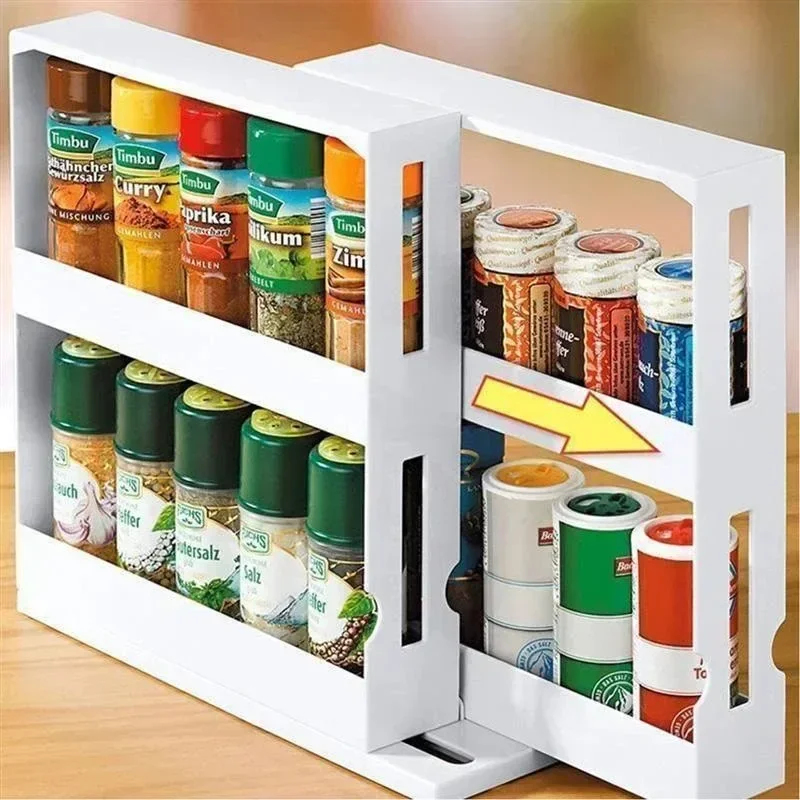 Commercial Kitchen Shelving - Étagère de rangement rotative multifonction à