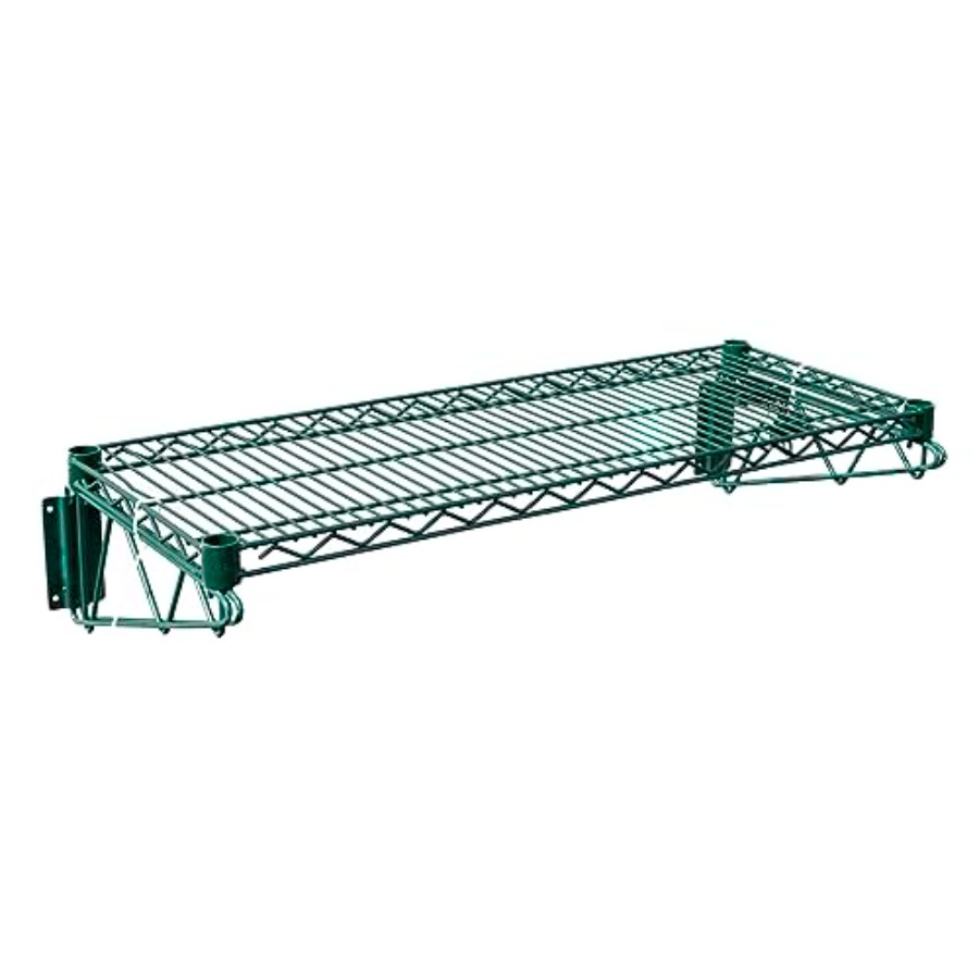 Commercial Kitchen Wall Shelves - Étagère murale en fil métallique vert