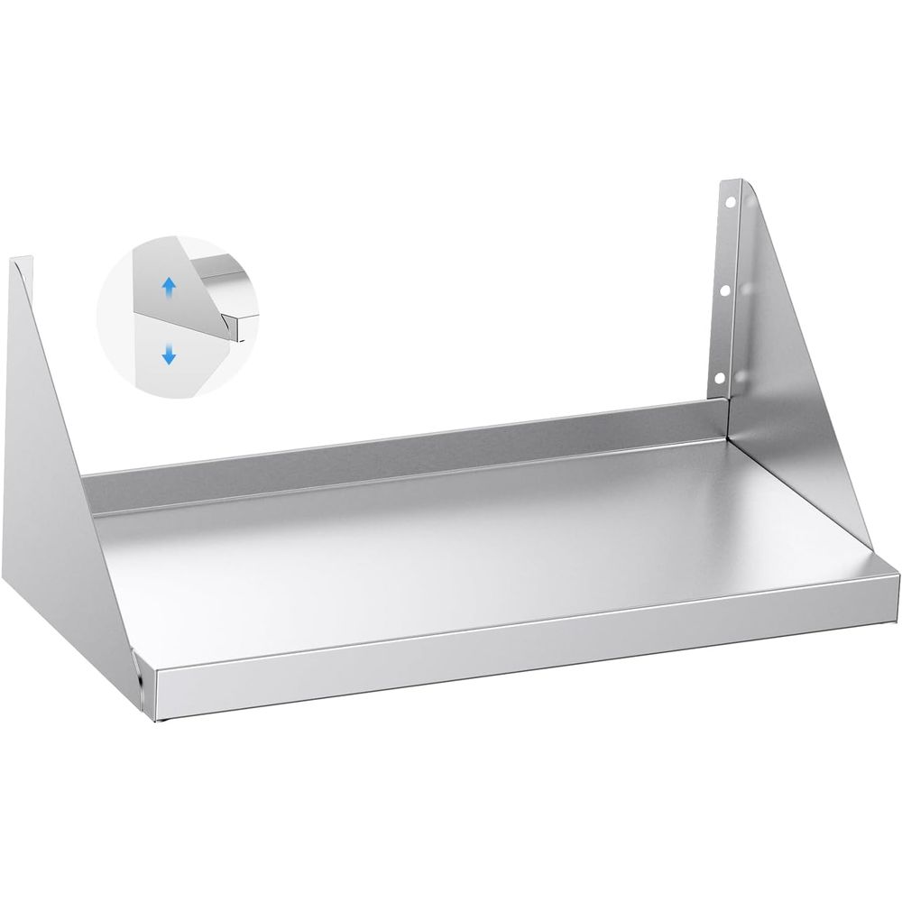 Commercial Kitchen Wall Shelves - Étagère murale en acier inoxydable 12