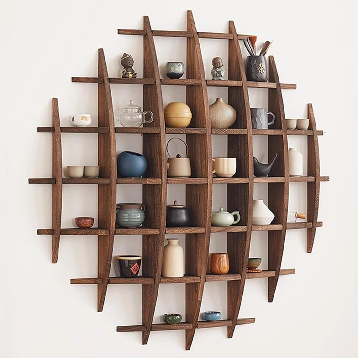 Support mural en bois massif p - Commercial Kitchen Wall Shelves avis et prix