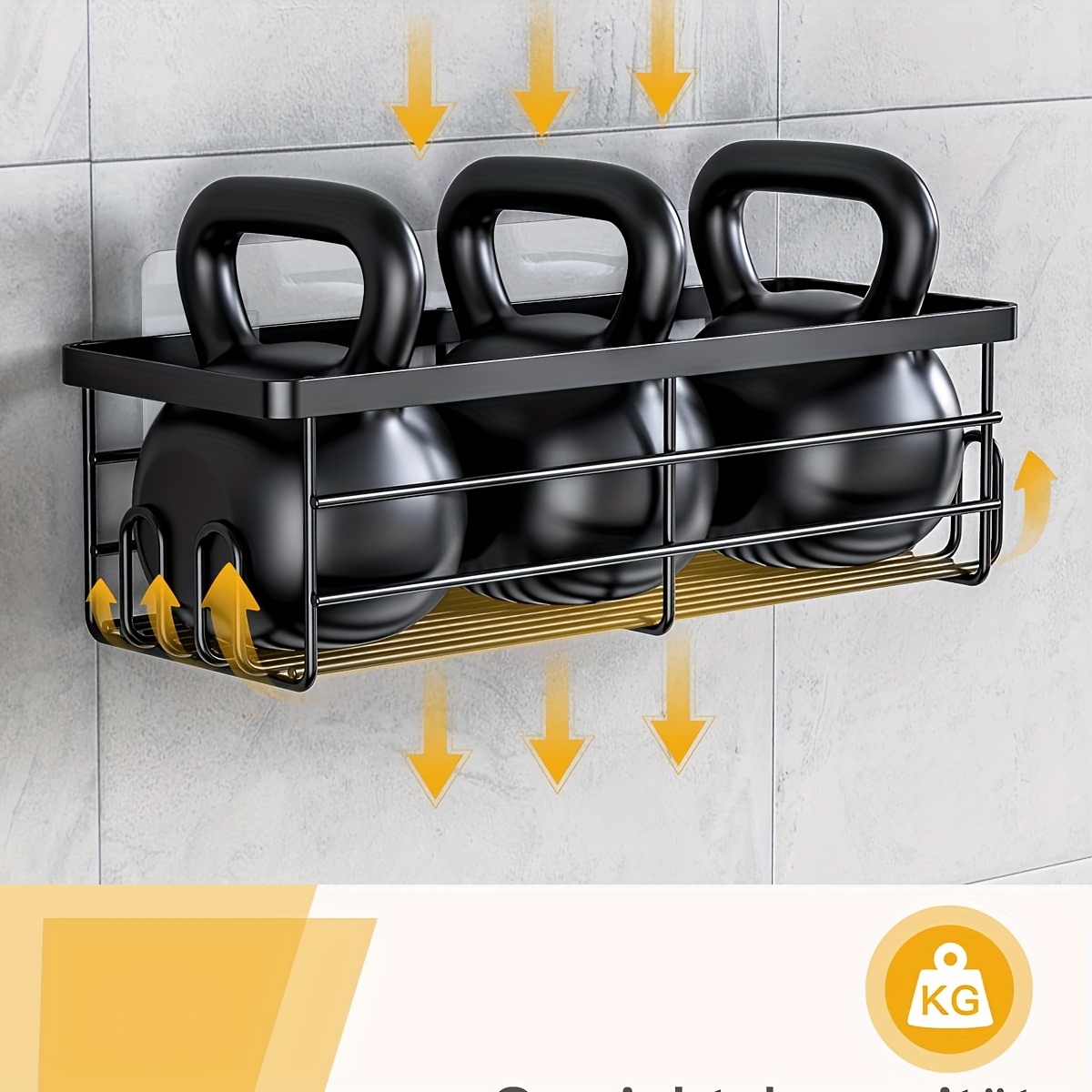 Organisateur de douche avec po - Commercial Kitchen Wall Shelves avis et prix