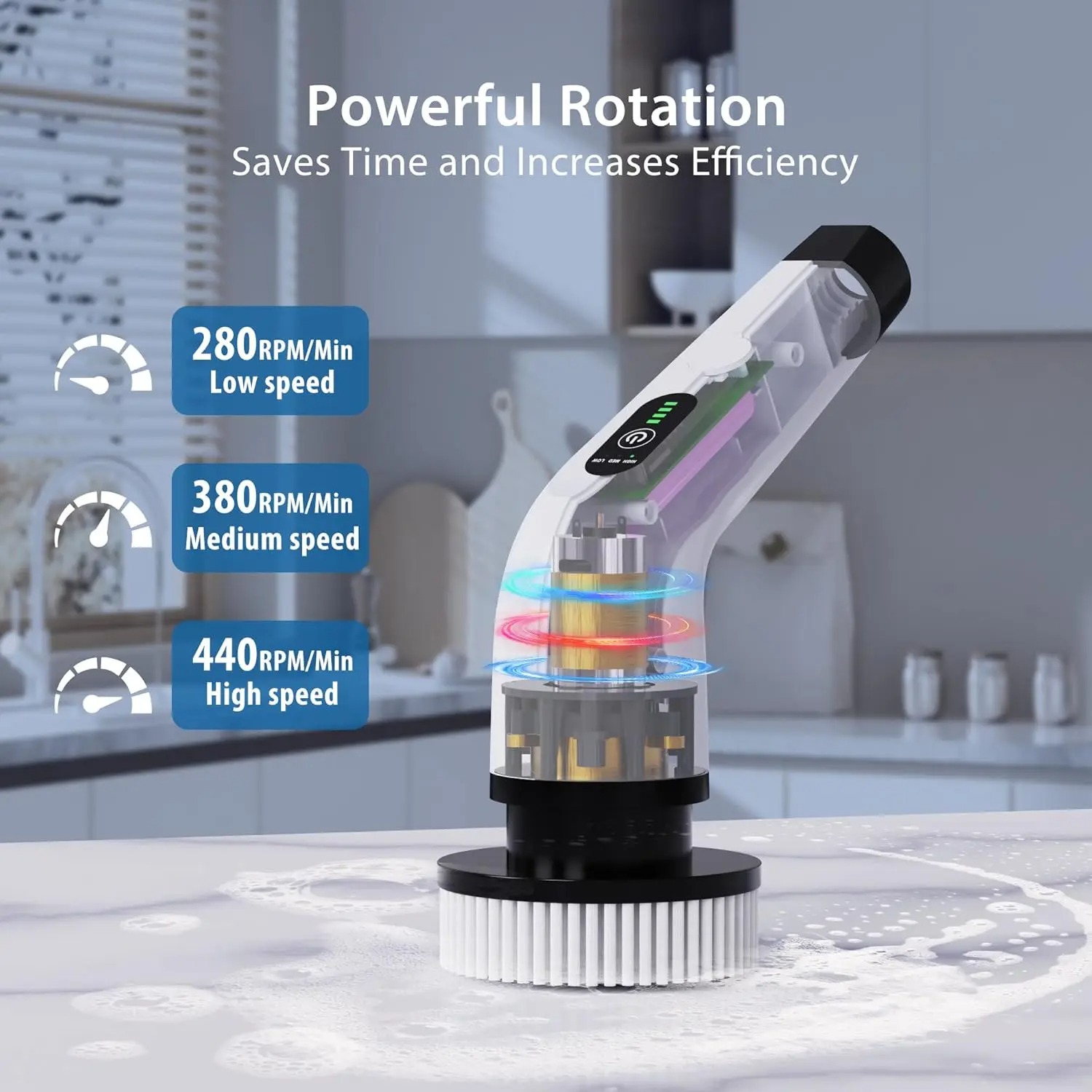 Brosse de nettoyage électrique - Commercial Kitchen Cleaning avis et prix