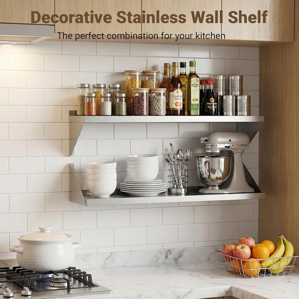 Étagère murale en acier inoxyd - Commercial Kitchen Wall Shelves avis et prix