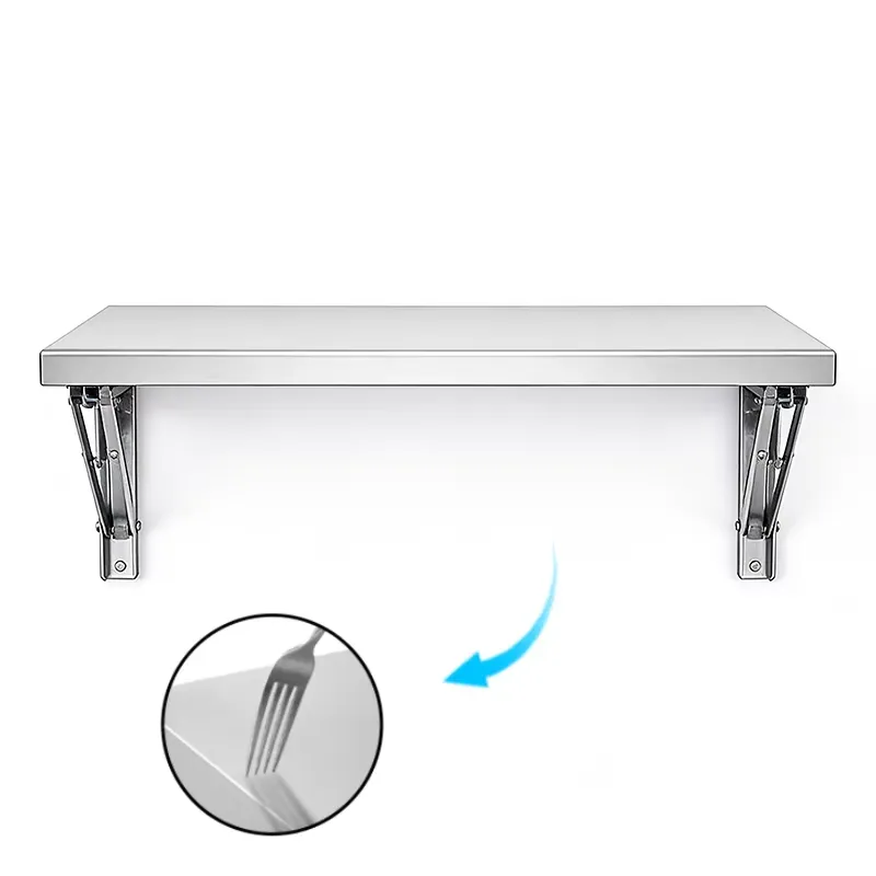 Étagère pliante en acier inoxy - Commercial Kitchen Wall Shelves avis et prix